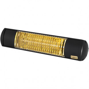 Solaira XL Black Aluminum Ultra-Low Light Electric Infrared Heater - 208/240V, 1500W Solaira XL Black Aluminum Ultra-Low Light Electric Infrared Heater - 208/240V, 1500W