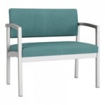 Lesro Lenox Steel Patriot Plus Sea Vinyl Loveseat Lesro Lenox Steel Patriot Plus Sea Vinyl Loveseat