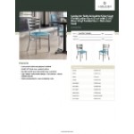 Lancaster Table & Seating Clear Coat Finish Ladder Back Chair with 2 1/2 Lancaster Table & Seating Clear Coat Finish Ladder Back Chair with 2 1/2
