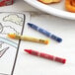 Choice 3 Pack Kids' Restaurant Crayons in Cello Wrap - 1,000/Case Choice 3 Pack Kids' Restaurant Crayons in Cello Wrap - 1,000/Case