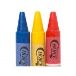 Choice 3 Pack Kids' Restaurant Crayons in Cello Wrap - 1,000/Case Choice 3 Pack Kids' Restaurant Crayons in Cello Wrap - 1,000/Case