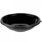 Sabert 52048A100 FreshPack Clear Dome Lid for Shallow 24 and 32 oz. Bowls, Round 48 oz. Bowls - 100/Case