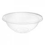 Visions Clear PET Plastic Flat Lid for 24W, 32W, and 48 oz. Round Bowls - 50/Case Visions Clear PET Plastic Flat Lid for 24W, 32W, and 48 oz. Round Bowls - 50/Case