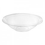 Visions Clear PET Plastic Flat Lid for 24W, 32W, and 48 oz. Round Bowls - 50/Case Visions Clear PET Plastic Flat Lid for 24W, 32W, and 48 oz. Round Bowls - 50/Case