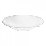 Visions Clear PET Plastic Flat Lid for 24W, 32W, and 48 oz. Round Bowls - 50/Case Visions Clear PET Plastic Flat Lid for 24W, 32W, and 48 oz. Round Bowls - 50/Case