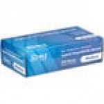 Noble Powder-Free Disposable Blue Hybrid 3.5 Mil Thick Gloves - Medium - 1,000/Case