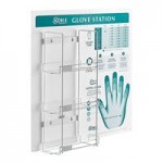 Noble Powder-Free Disposable Blue Hybrid 3.5 Mil Thick Gloves - Medium - 1,000/Case