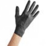 Noble Powder-Free Disposable Blue Hybrid 3.5 Mil Thick Gloves - Medium - 1,000/Case