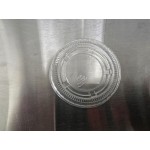 Choice PET Plastic Lid for 0.5 to 1.25 oz. Souffle Cup / Portion Cup - 100/Pack Choice PET Plastic Lid for 0.5 to 1.25 oz. Souffle Cup / Portion Cup - 100/Pack