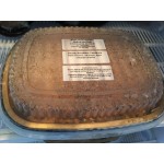 Durable Packaging 9553-SL-50 Smoothwall Silver Large Entree / Take-Out Pan with Dome Lid 65.6 oz. - 50/Case