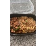 Pactiv Newspring OC16B 16 oz. Black VERSAtainer Oval Microwavable Container with Lid - 150/Case