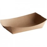 Carnival King Kraft Paper Food Sleeves for 5 lb. Food Trays - 250/Case