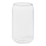 Tossware POP 12 oz. Customizable Plastic Can Glass - 48/Case