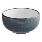Acopa Embers 10 oz. Midnight Blue Matte Stoneware Bowl - Sample Acopa Embers 10 oz. Midnight Blue Matte Stoneware Bowl - Sample