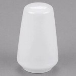 Libbey 911194501 Reflections Aluma White Porcelain Pepper Shaker - 36/Case
