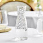 Front of the House Drinkwise 10 oz. Hammered Design Plastic Carafe Front of the House Drinkwise 10 oz. Hammered Design Plastic Carafe