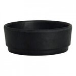 Creations Cali from Steelite International 3 oz. Black Melamine Square Dish - 12/Pack Creations Cali from Steelite International 3 oz. Black Melamine Square Dish - 12/Pack