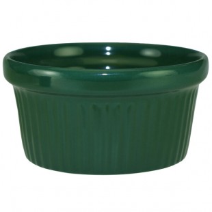 International Tableware Cancun 3 oz. Green Stoneware Fluted Ramekin - 36/Case International Tableware Cancun 3 oz. Green Stoneware Fluted Ramekin - 36/Case
