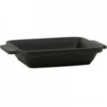Tuxton VBX-0203 TuxTrendz Zion Matte Black 2 oz. China Pipkin Ramekin - 48/Case Tuxton VBX-0203 TuxTrendz Zion Matte Black 2 oz. China Pipkin Ramekin - 48/Case