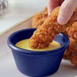 Acopa 4 oz. Blue Smooth Melamine Ramekin - 12/Case Acopa 4 oz. Blue Smooth Melamine Ramekin - 12/Case