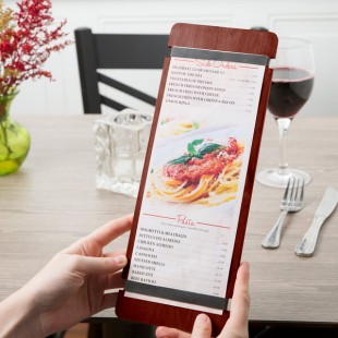 Menu Solutions WDRBB-BA Mahogany 4 1/4