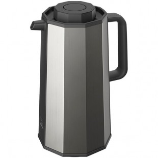 Zojirushi AH-EAE10-SA 34 oz. Silver Glass-Lined Vacuum Carafe with Push-Button Stopper Zojirushi AH-EAE10-SA 34 oz. Silver Glass-Lined Vacuum Carafe with Push-Button Stopper