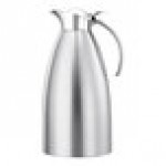 Service Ideas Marquette 67.6 oz. Brushed Stainless Steel Insulated Carafe / Server with Flip-Top Lid MAR20BS Service Ideas Marquette 67.6 oz. Brushed Stainless Steel Insulated Carafe / Server with Flip-Top Lid MAR20BS