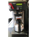 Bunn 51746.0001 64 oz. Stainless Steel Economy Thermal Carafe - Black Top
