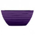 Vollrath 4763565 Double Wall Square Beehive 5.2 Qt. Serving Bowl - Passion Purple