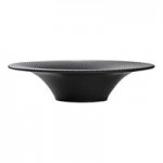 Heart & Soul Pine 50.7 oz. Round Coal Porcelain Bowl - 6/Case
