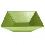 G.E.T. Enterprises BSD16-MOD-LM Bugambilia 13.5 Qt. Smooth MOD Finish Lime Resin-Coated Aluminum XL Deep Square Bowl G.E.T. Enterprises BSD16-MOD-LM Bugambilia 13.5 Qt. Smooth MOD Finish Lime Resin-Coated Aluminum XL Deep Square Bowl