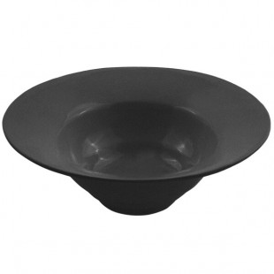 Bon Chef 9172 3 Qt. Black Speckled Sandstone Finish Cast Aluminum Wide Rim Bowl Bon Chef 9172 3 Qt. Black Speckled Sandstone Finish Cast Aluminum Wide Rim Bowl