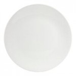 10 Strawberry Street Stella 6 Qt. Rectangular White Porcelain Serving Bowl - 8/Case