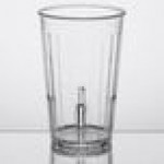 GET 8808-1-CL Spektrum 8 oz. Clear Customizable SAN Plastic Tumbler - 72/Case