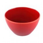 Elite Global Solutions Maya 24 oz. Red Reactive Glaze Round Melamine Bowl - 6/Case Elite Global Solutions Maya 24 oz. Red Reactive Glaze Round Melamine Bowl - 6/Case