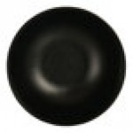 Cal-Mil Nomi 24 oz. Black Round Melamine Bowl - 6/Case