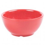 GET B-525-RO Diamond Mardi Gras 16 oz. Rio Orange Melamine Bowl - 24/Case