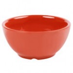 GET B-525-RO Diamond Mardi Gras 16 oz. Rio Orange Melamine Bowl - 24/Case