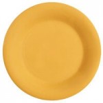 GET B-525-RO Diamond Mardi Gras 16 oz. Rio Orange Melamine Bowl - 24/Case