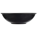 Vollrath 52870 34 oz. Black Melamine Round Serving Bowl