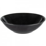 Vollrath 52870 34 oz. Black Melamine Round Serving Bowl