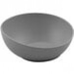 GET Enterprises Riverstone 30 oz. Light Gray Irregular Round Matte Melamine Pho / Ramen / Grain Bowl - 24/Case