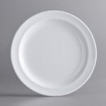Acopa Foundations 32 oz. White Narrow Rim Melamine Salad Bowl - 12/Pack