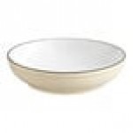 Acopa Foundations 32 oz. White Narrow Rim Melamine Salad Bowl - 12/Pack