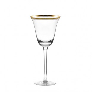 10 Strawberry Street Windsor 8 oz. Gold Band Red Wine Glass - 4/Pack 10 Strawberry Street Windsor 8 oz. Gold Band Red Wine Glass - 4/Pack