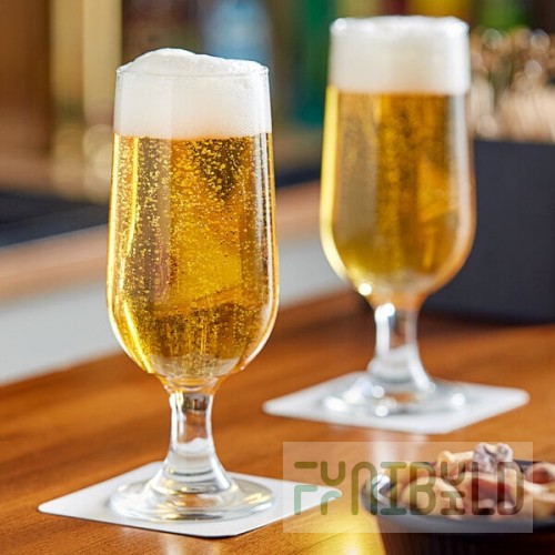Libbey Embassy 12 oz. Customizable Stemmed Pilsner Glass - 24/Case