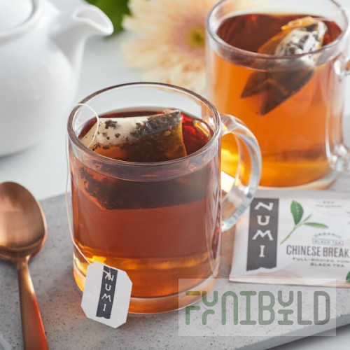 Numi Organic Chinese Breakfast Tea Bags - 18/Box