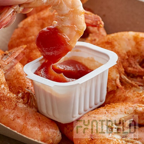 Salad Fresh Cocktail Sauce 1 oz. Portion Cups - 100/Case