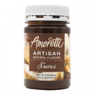 Amoretti S'mores Artisan Natural Flavor Paste 8 oz. Amoretti S'mores Artisan Natural Flavor Paste 8 oz.