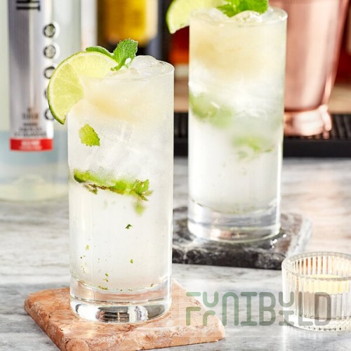 SHOTT Wild Mint Concentrated Flavoring Syrup 1 Liter